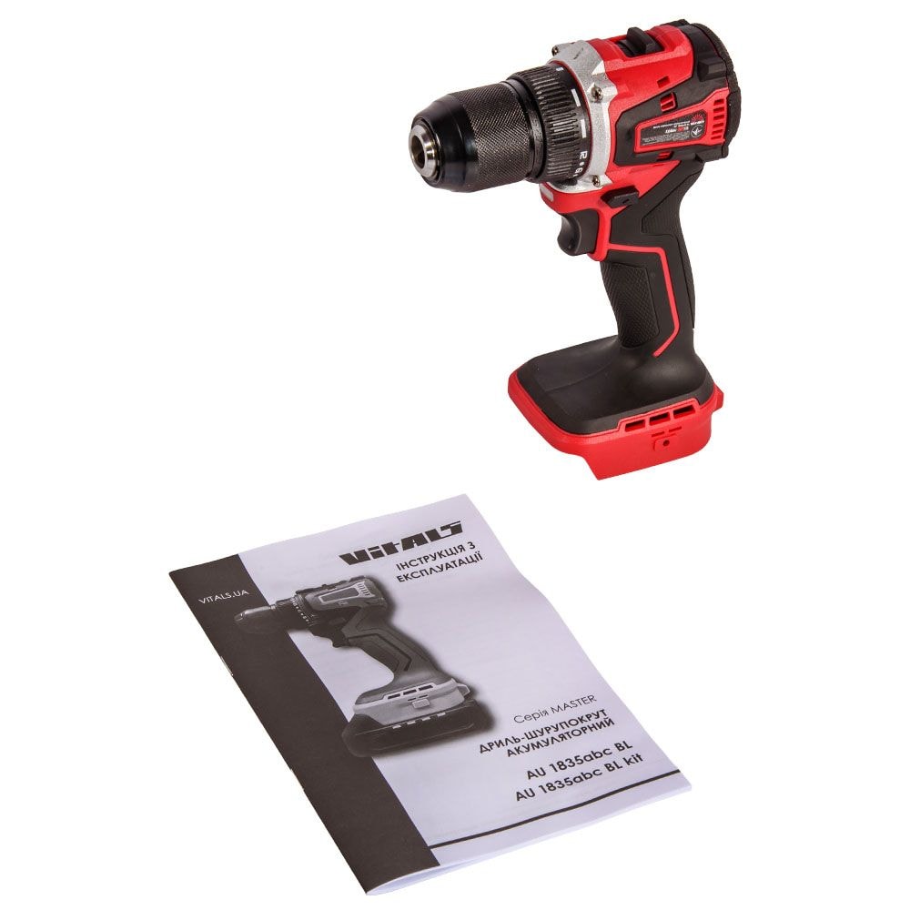 Дриль-шурупокрут акумуляторний Vitals Master AU 1835abc BL 235978