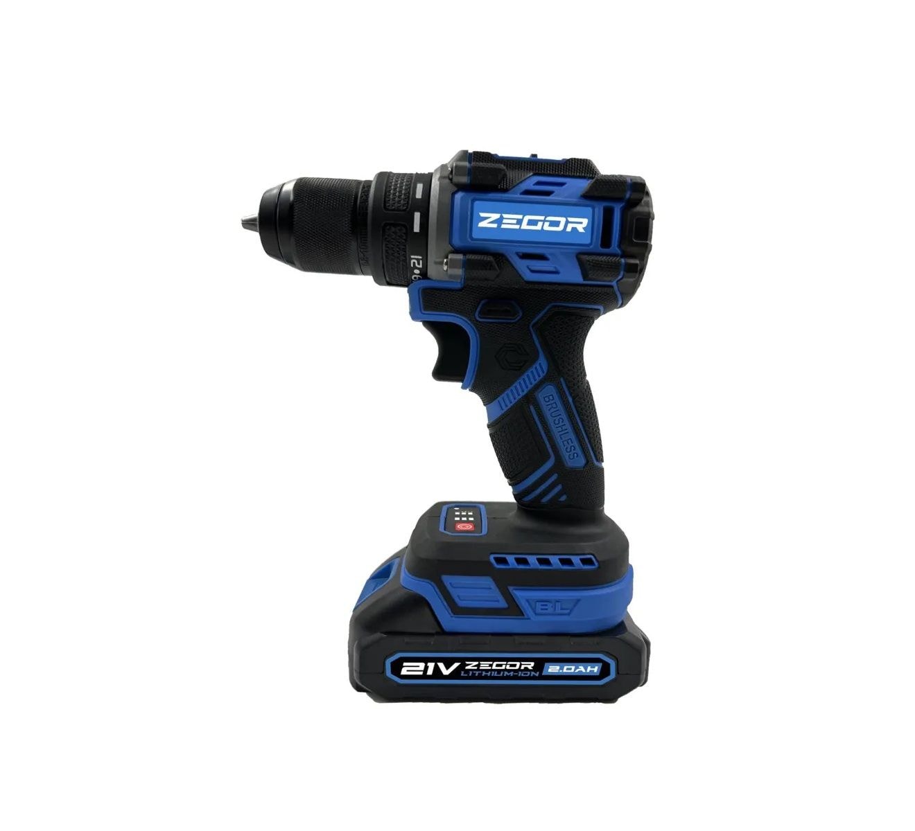 Шуруповерт акумуляторний CDF-21BL  (ZEGOR) 4295