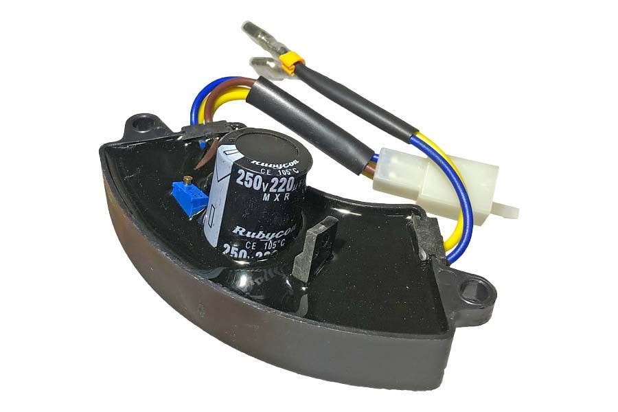 AVR регулятор напруги генератора 168F (220V) (220мкф 250V) (2 кВт) пластик DK gen001