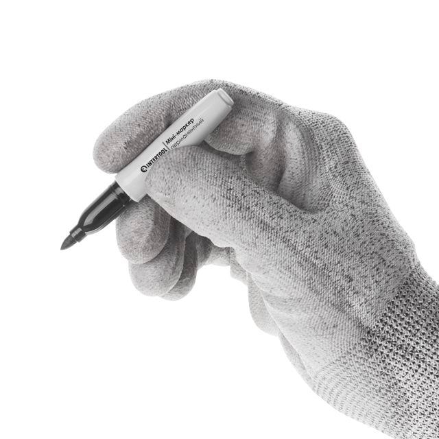 Міні-маркери перманентні, чорні, довжина: 93 мм, уп. 80 шт. KT-5010