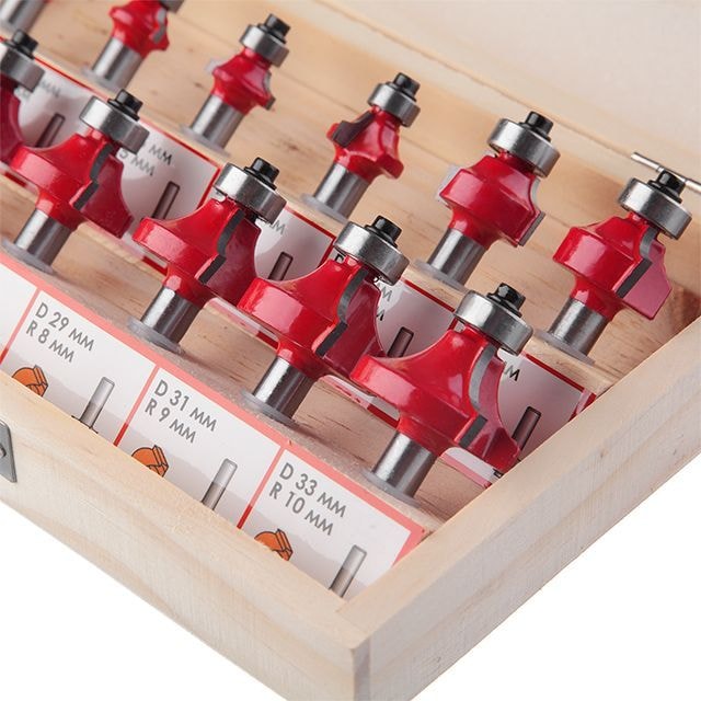 Набір фрез кальовочних, 12 шт. HT-0077