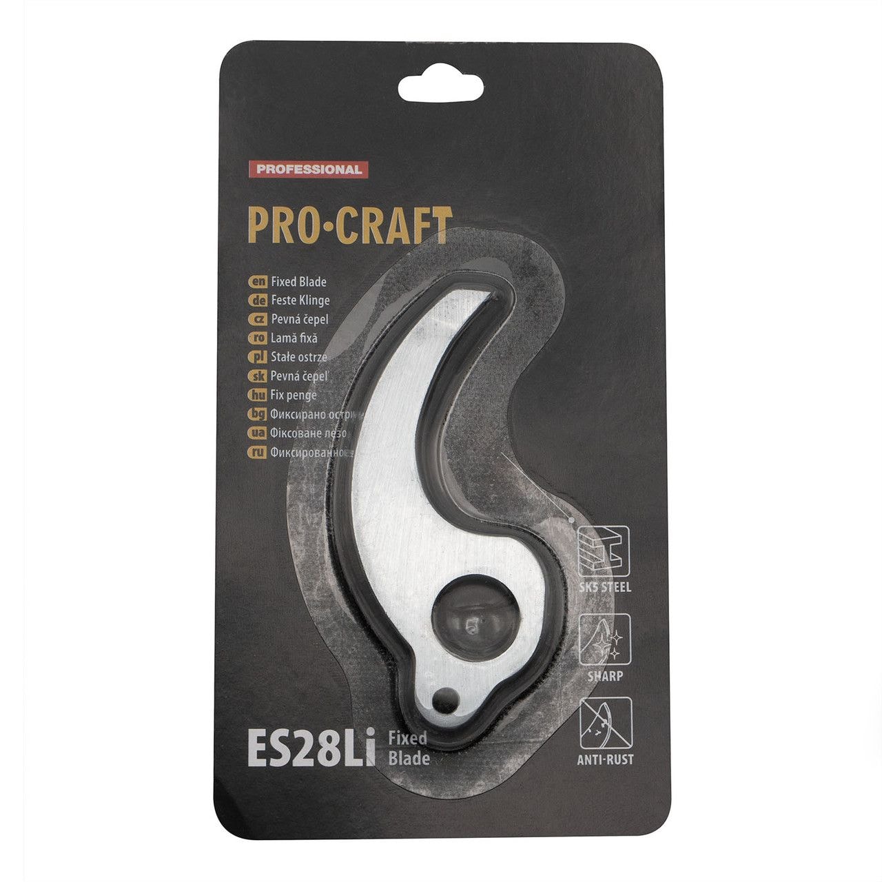 Лезо до ножиць PROCRAFT ES28Li(фіксоване) 030284
