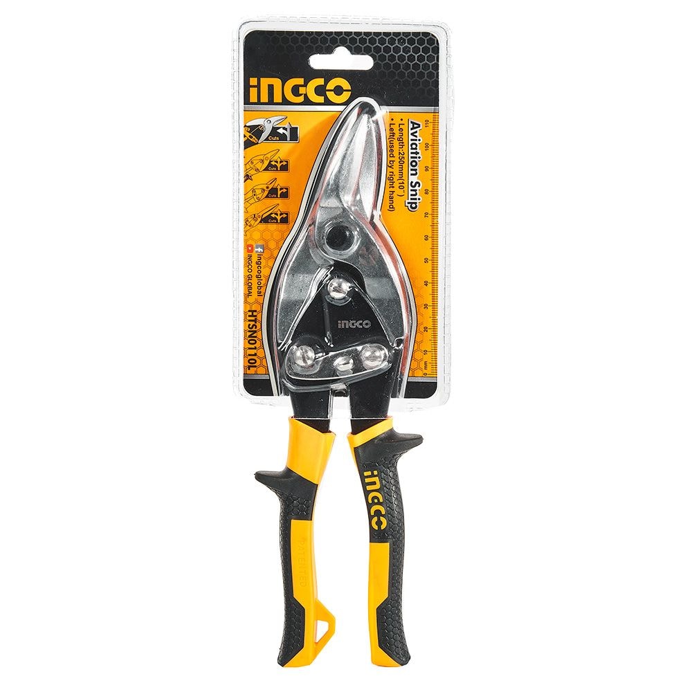 Ножиці по металу лівий різ 250 мм INGCO. HTSN0110L