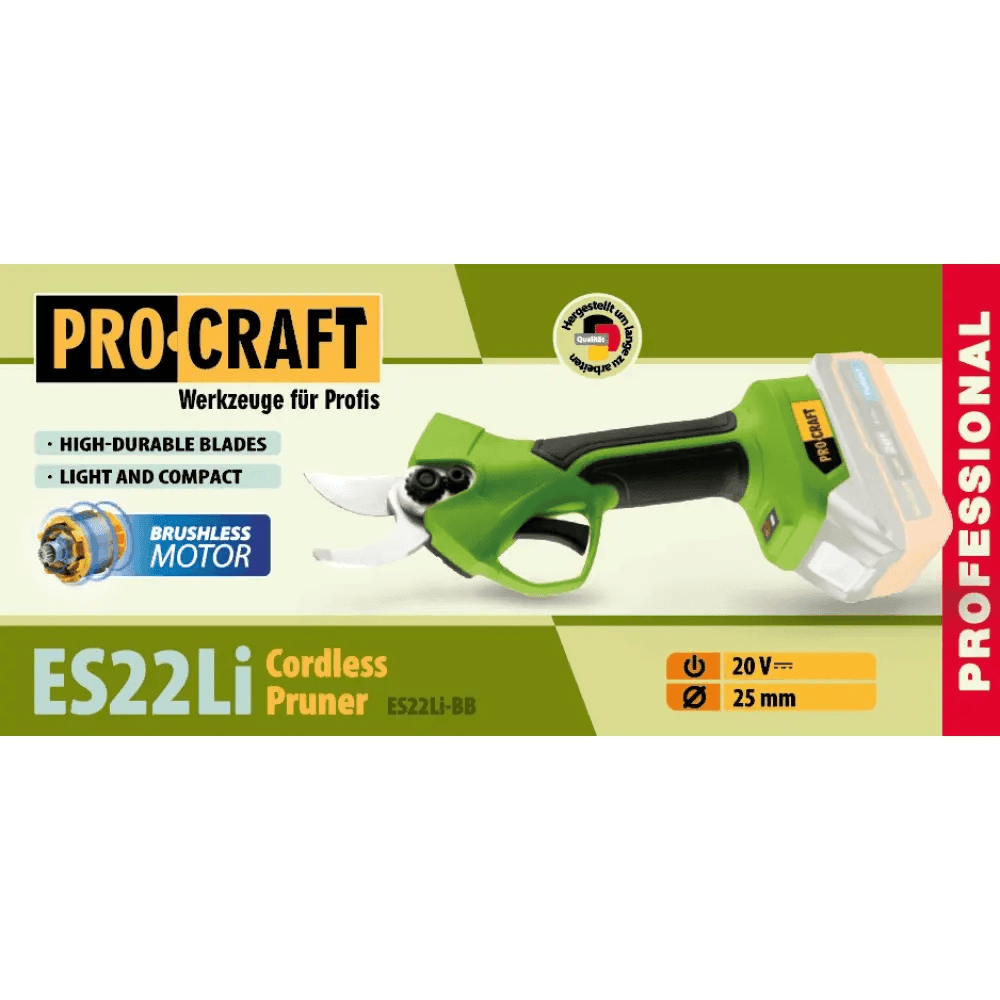 Ножиці акум. PRO-CRAFT ES-22Li (без акб) 030298