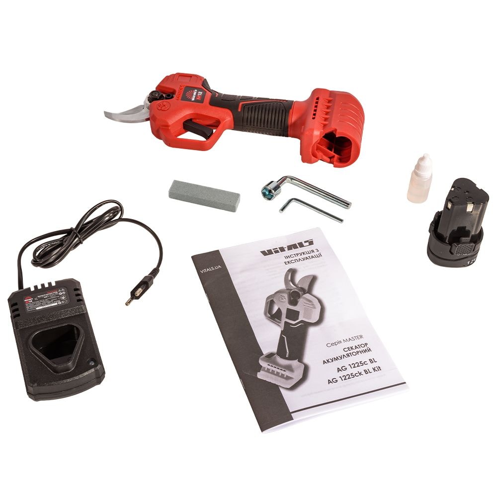 Секатор акумуляторний Vitals Master AG 1225ck BL Kit 235287