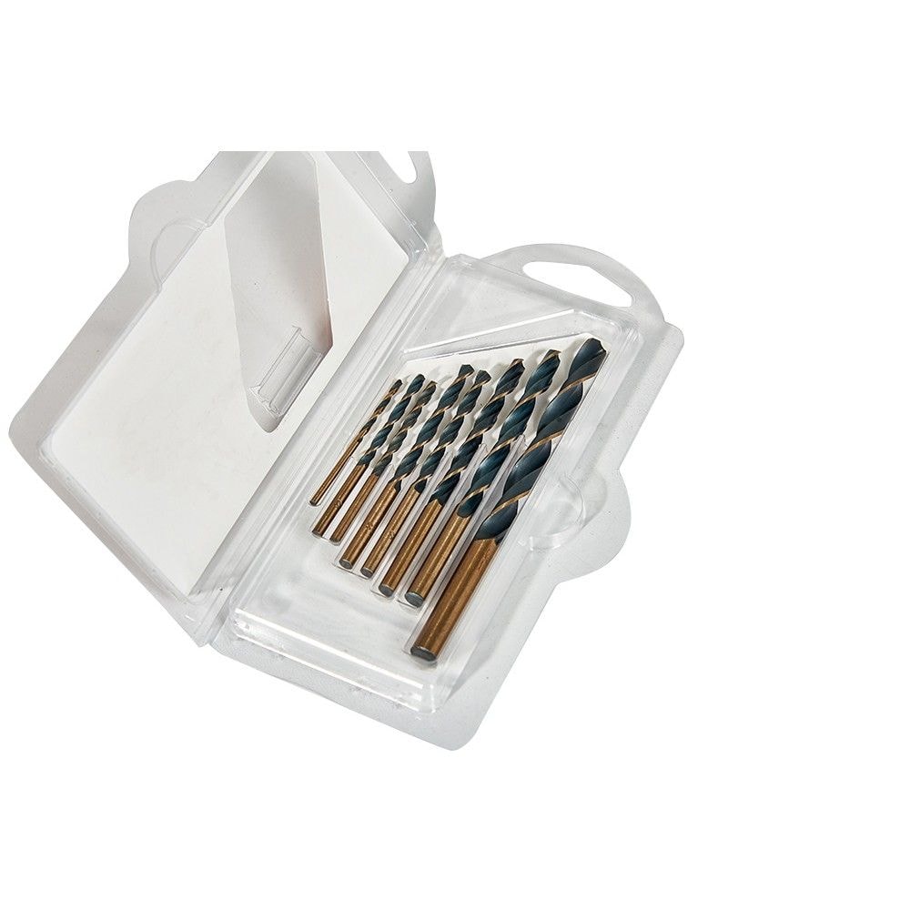 Набір свердел по металу 8 шт. 2–8 мм, блістер INGCO AKDB0801