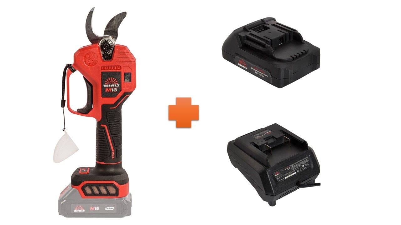 НАБІР акумуляторного секатора (1830) 9981101