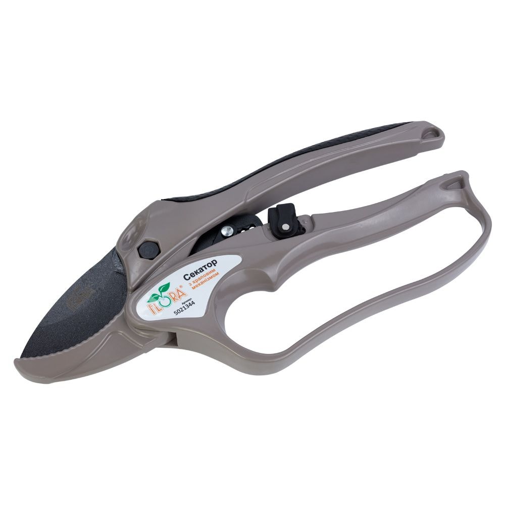 Секатор з храповим механізмом 205мм нержавіюча сталь 5021344