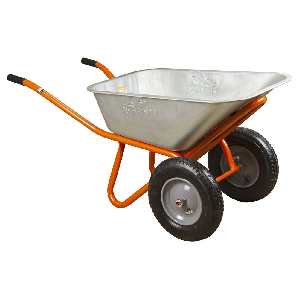 Тачка будівельна двоколісна 100л 320кг колесо 15" 5056714