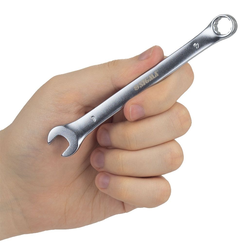 Ключ ріжково-накидний 9мм CrV 6021091