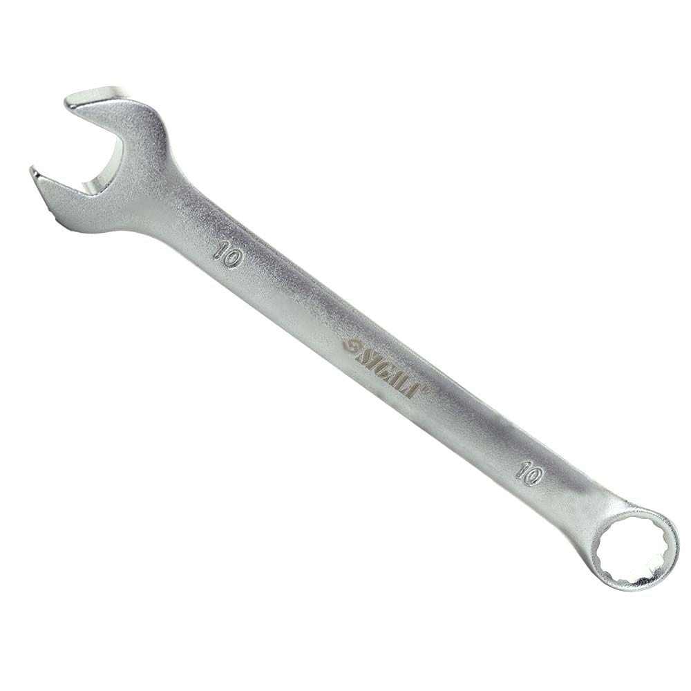 Ключ ріжково-накидний 10мм CrV 6021101