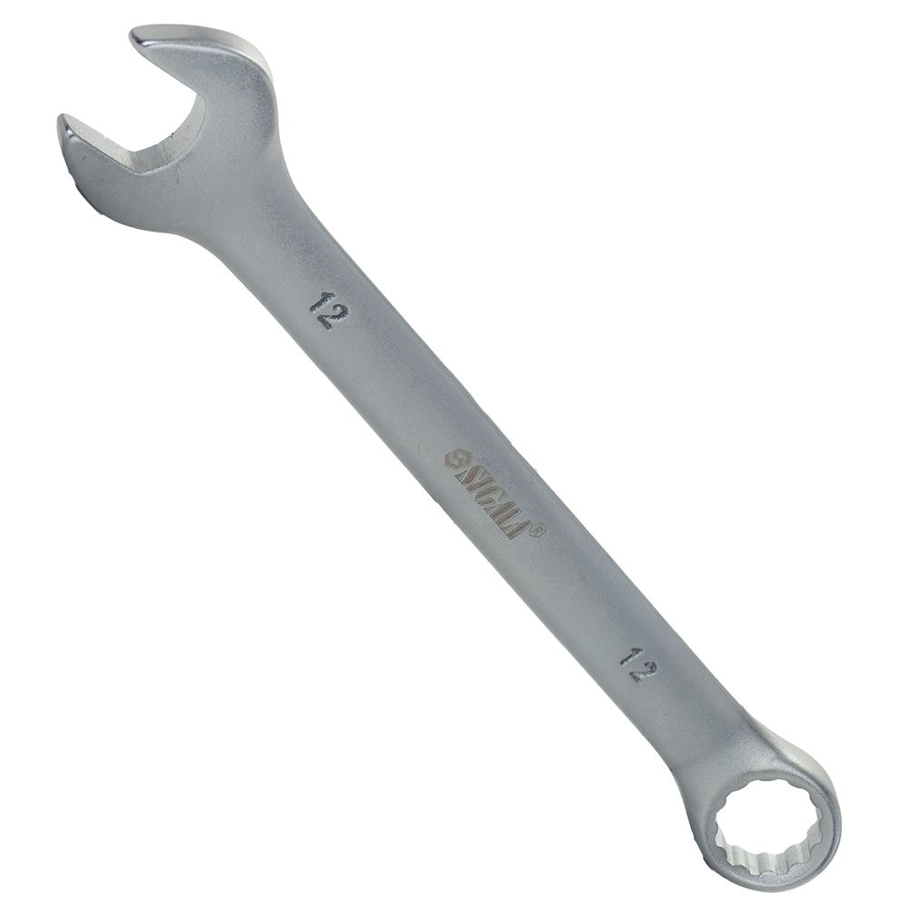 Ключ ріжково-накидний 12мм CrV 6021121