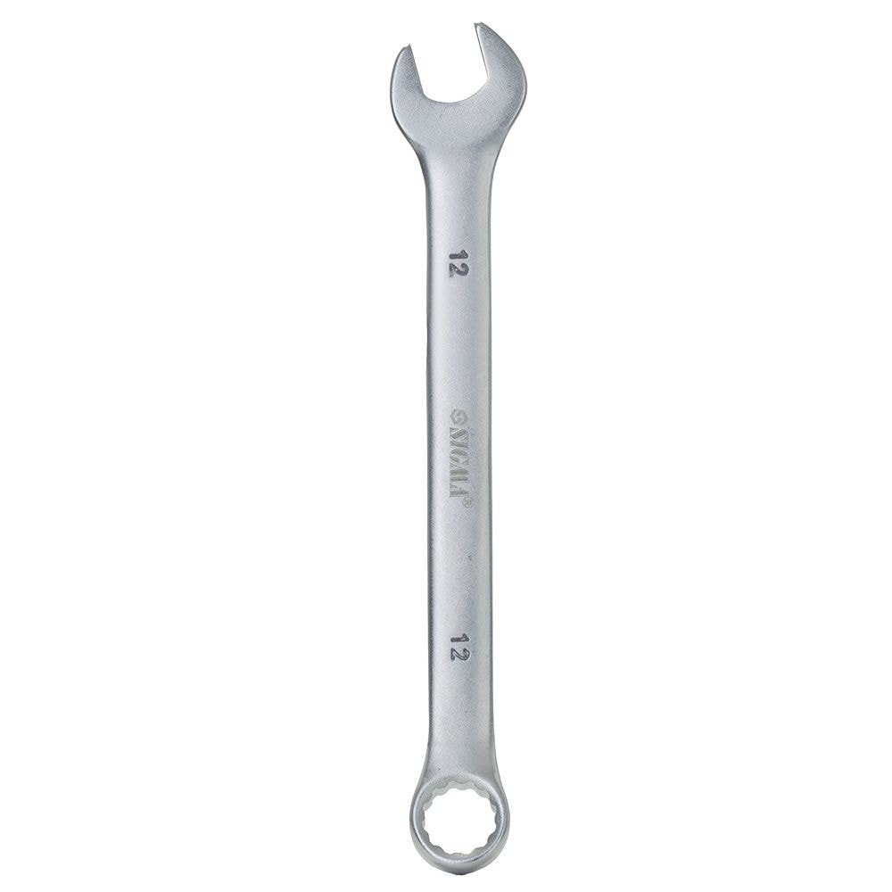 Ключ ріжково-накидний 12мм CrV 6021121