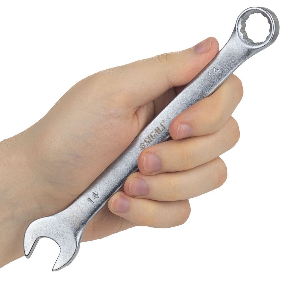 Ключ ріжково-накидний 14мм CrV 6021141