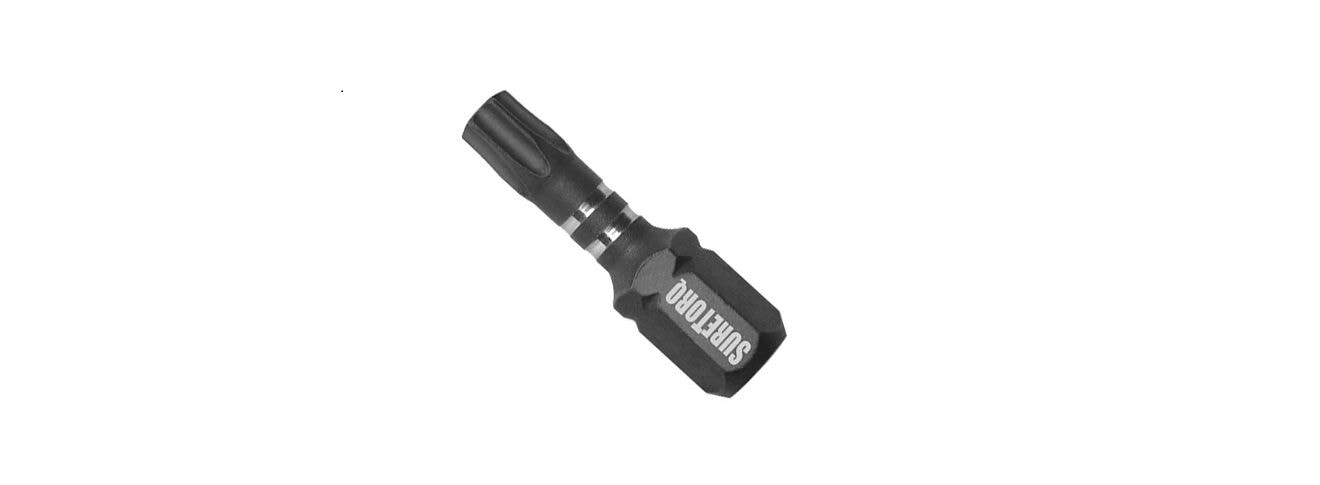 Біти SURETORQ TORX T15x25 чорні (15) 873-02