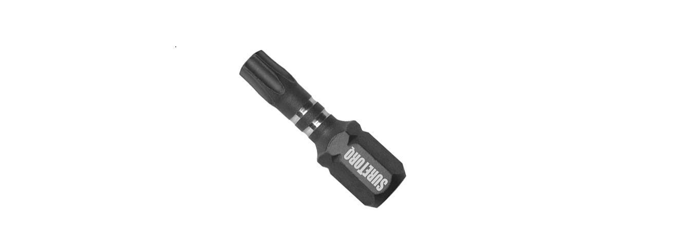 Біти SURETORQ TORX T20x25 чорні (15) 873-03