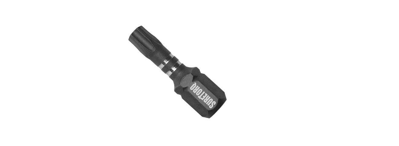 Біти SURETORQ TORX T40x25 чорні (15) 873-06
