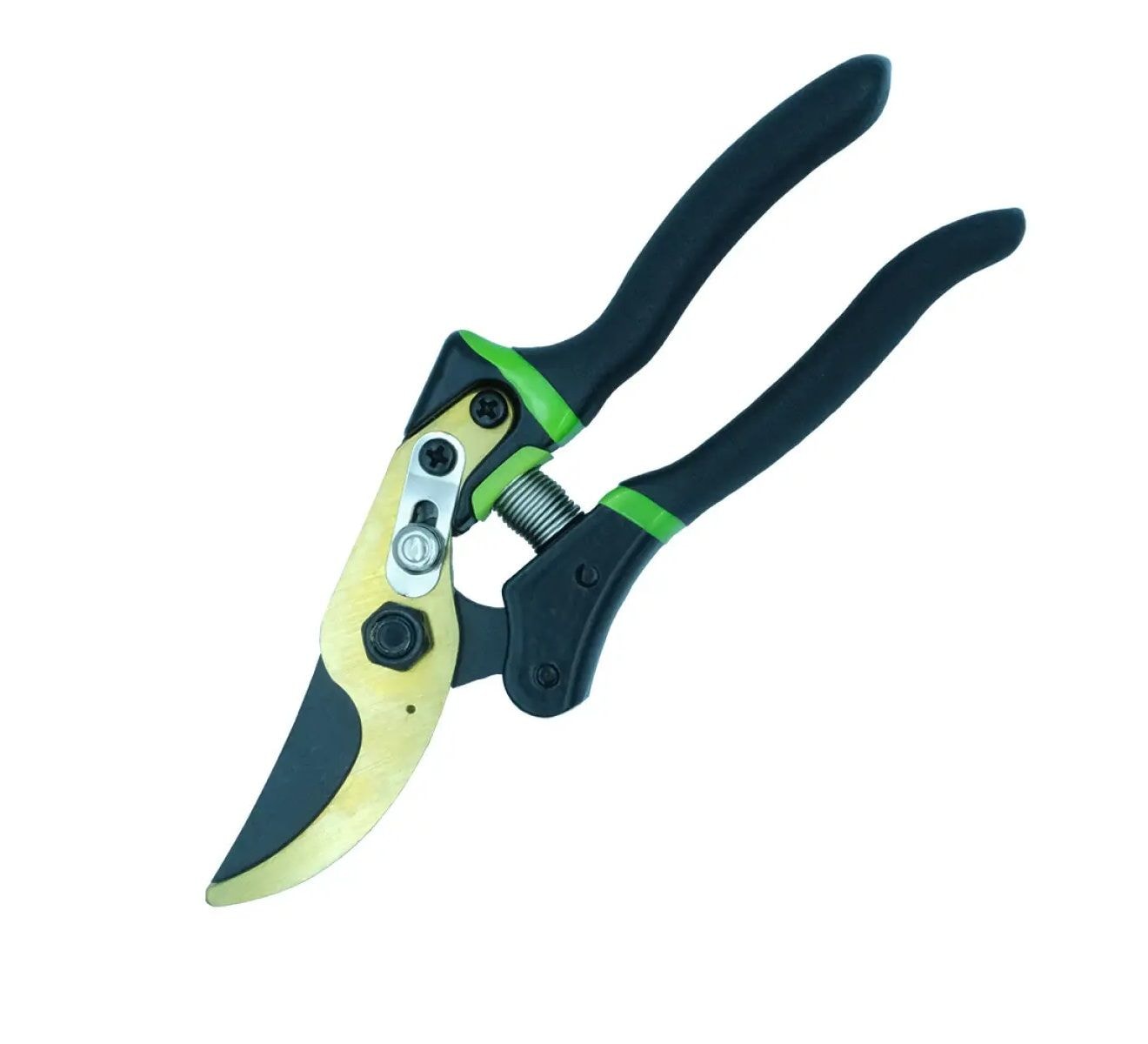 Секатор садовий 210мм алюмінієві ручки з подвійним ПВХ покриттям WERK 146735