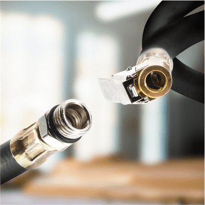 Шланг до пістолету для підкачування коліс, з наконечником, 80 см PT-0512