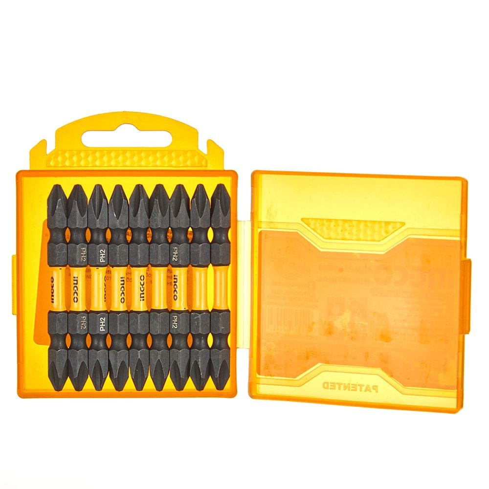 Біти ударні двосторонні S2 PH2х65 мм, INGCO INDUSTRIAL SDBIM21PH233