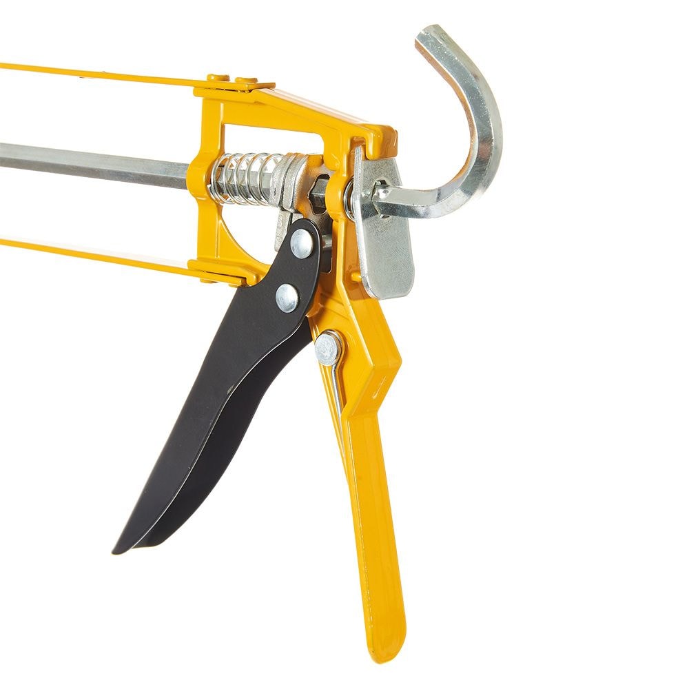 Пістолет для герметика 235 мм рамковий алюмінієвий INGCO, HCG1409