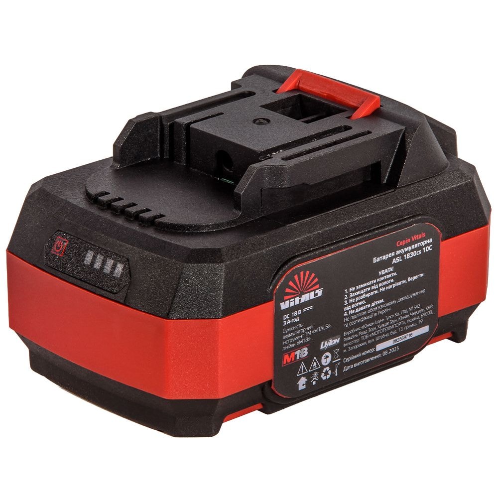 Батарея акумуляторна Vitals ASL 1830cs 10C 235355