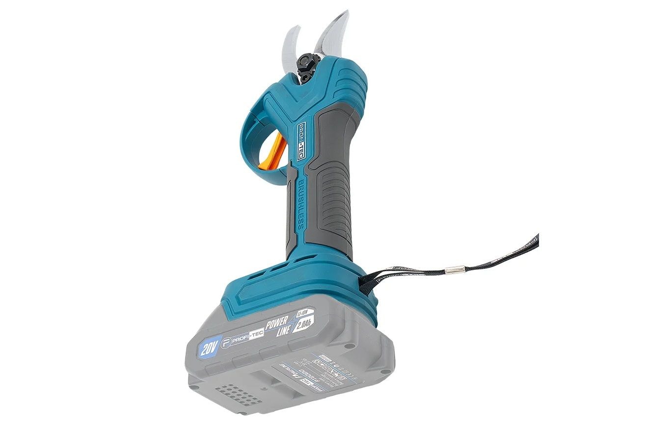 Акумуляторний секатор PROFI-TEC PES25 1хPT2020MP, зарядний BC15V, коробка 007644