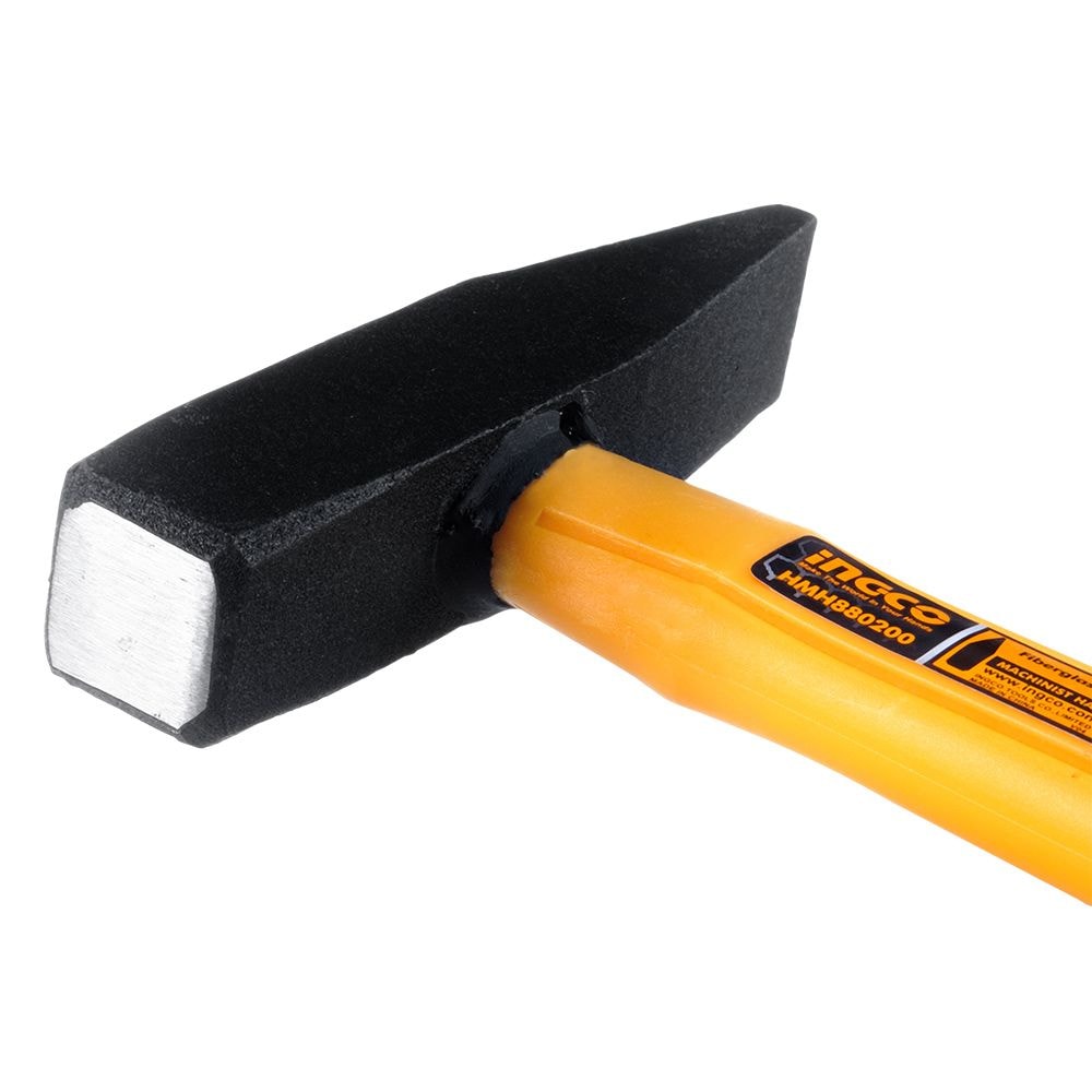 Молоток слюсарний фібергласова ручка 200 г INGCO. HMH880200