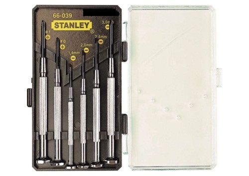 Набір викруток прецизійних STANLEY "Watchmaker" : 6 викруток 1-66-039