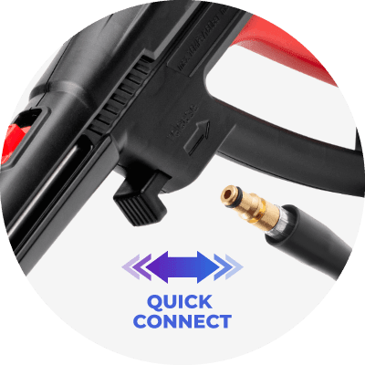 Пістолет до мийки високого тиску DT-1502/1503/1504/1508/1515/1517, макс. 170 бар DT-1540