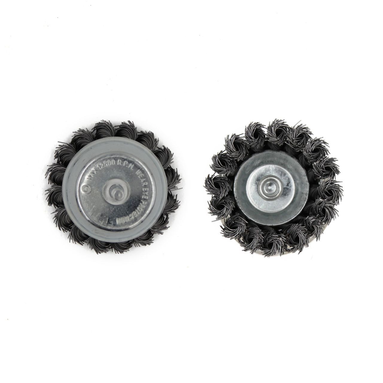 Щітка-крацовка чашкова для дрилі ? 100 мм, сталева жгутована 07-06-3100