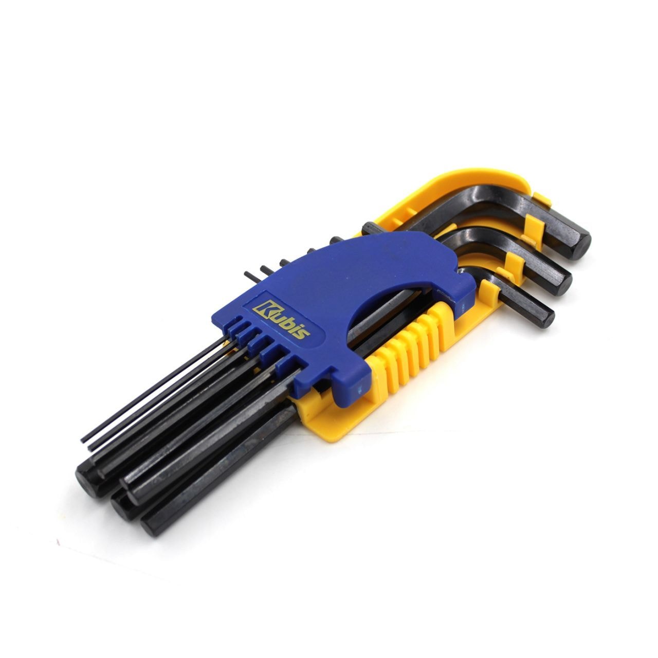 Ключі шестигранні 9 шт подовжені, 1.5, 2, 2.5, 3, 4, 5, 6, 8, 10 мм, CrV 02-08-9109