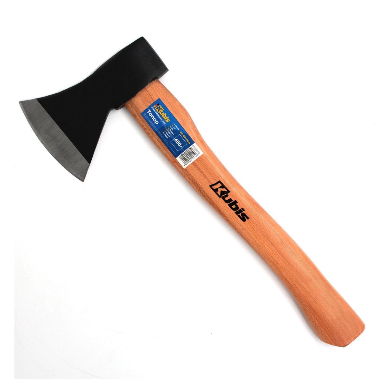 Сокира 600 г, деревяна ручка (бук) 02-02-2106