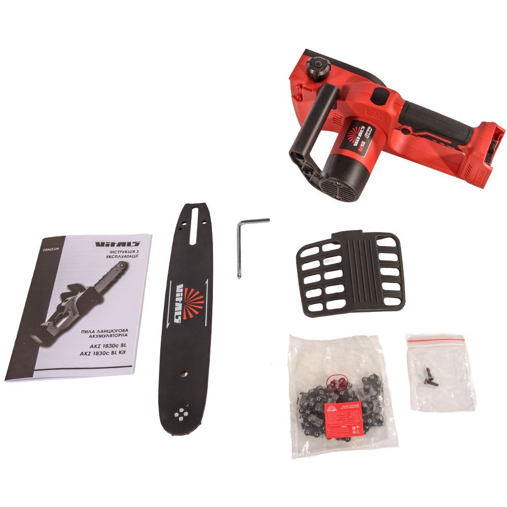 Пила ланцюгова акумуляторна Vitals AKZ 1830c BL 235292