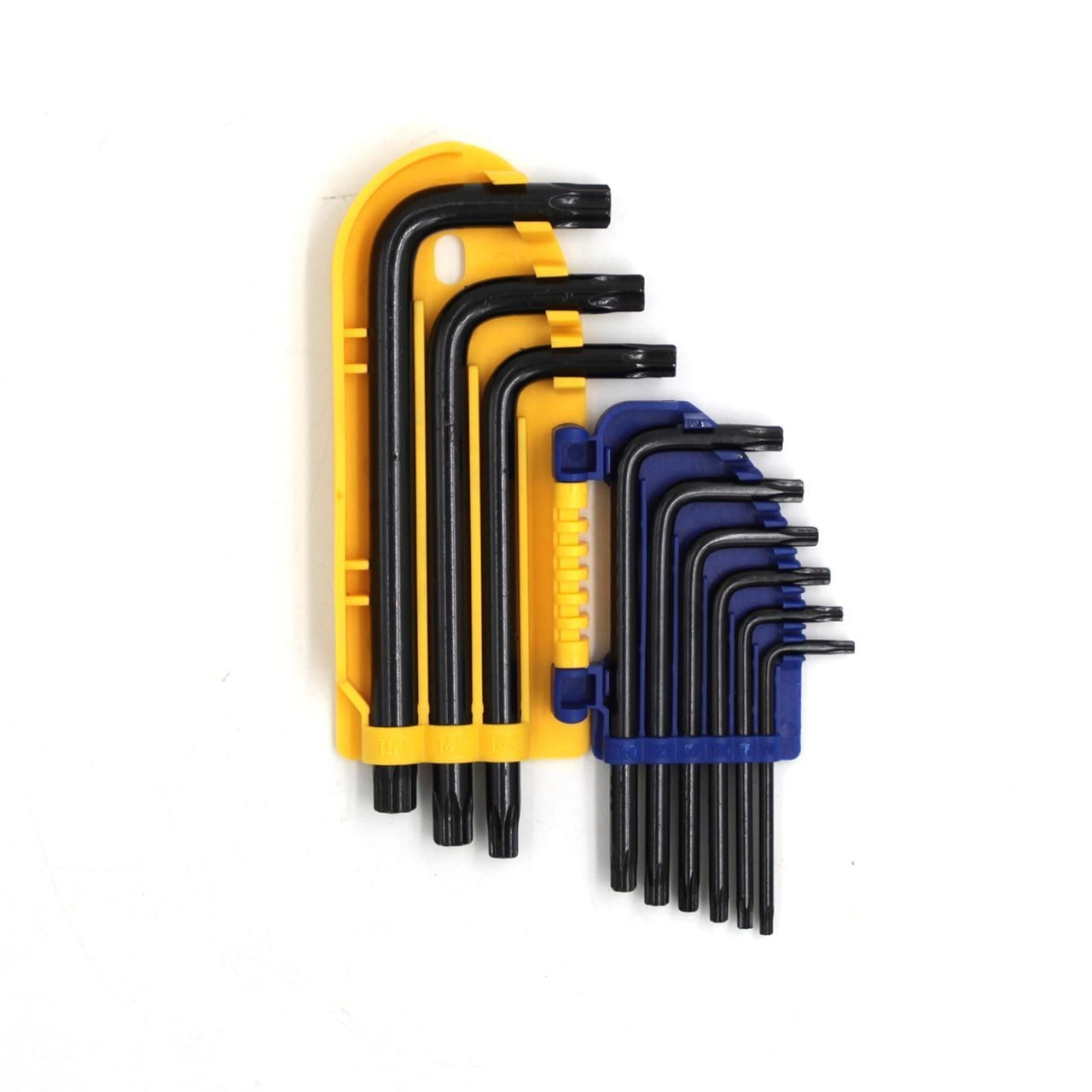 Ключі торцеві TORX 9 шт, T10, T15, T20, T25, T27, T30, T40, T45, T50, CrV 02-08-9609
