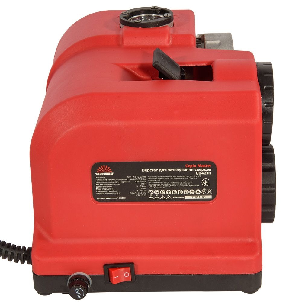 Верстат для заточування свердел Vitals Master 8042JH 243917