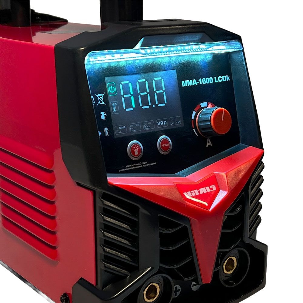 Зварювальний апарат Vitals MMA-1600 LCDk 241886