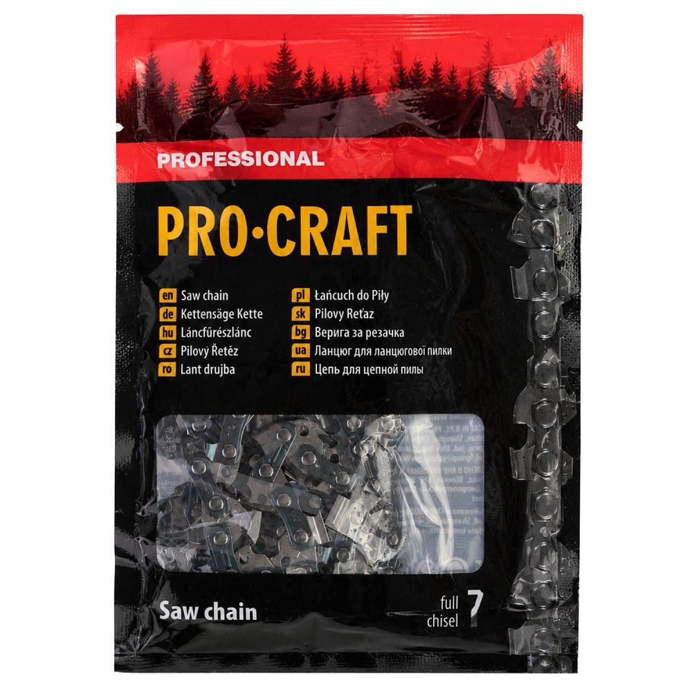 Ланцюг для ланцюгової пили PRO-CRAFT L-3/8-50 L38500
