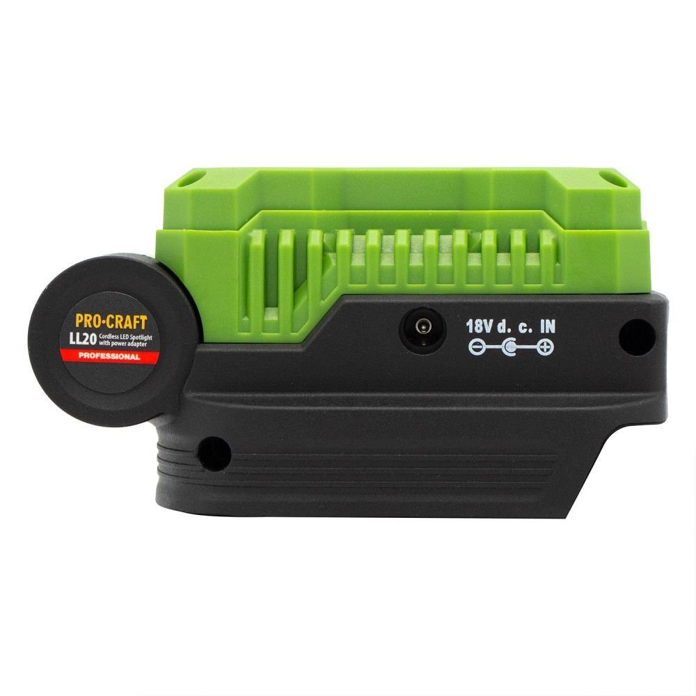 Світлодіодний прожектор з адаптером  PRO-CRAFT LL-20 (без АКБ) 030261