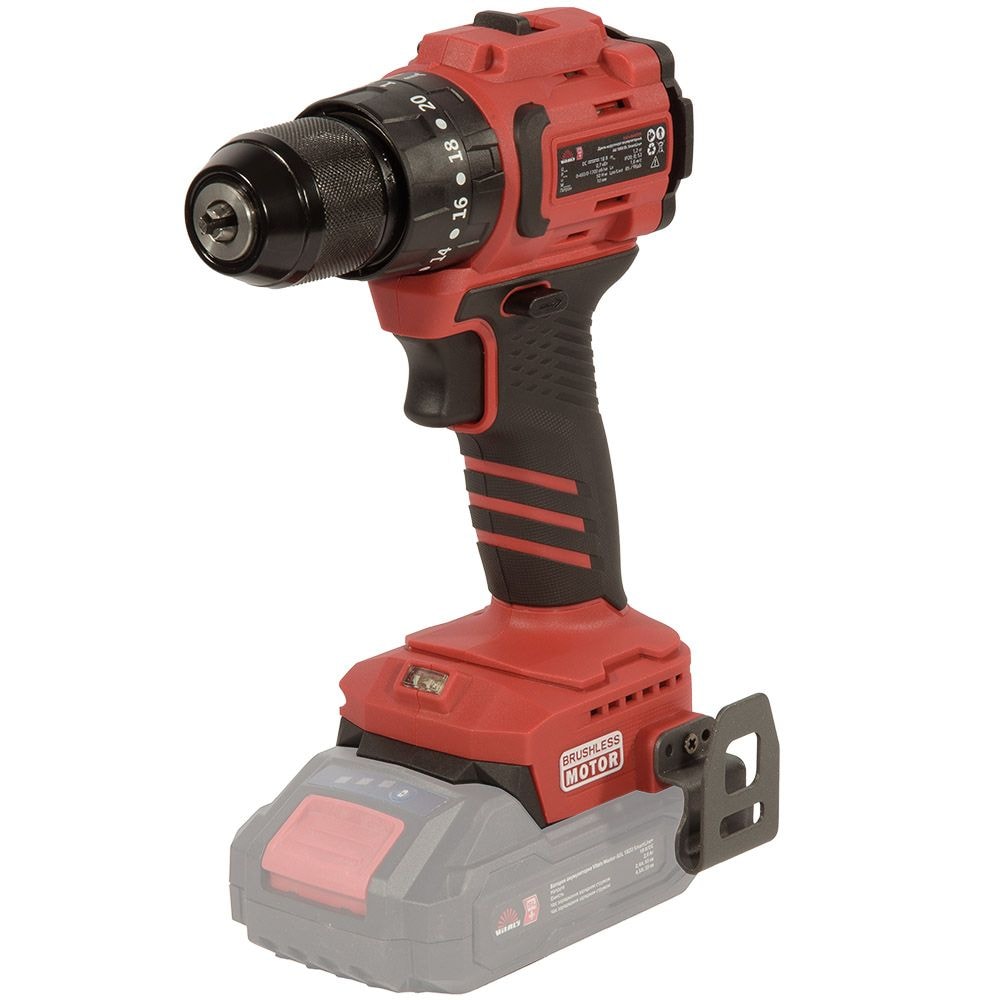 Дриль-шурупокрут акумуляторний Vitals Master AU 1850 BL SmartLine+ 243510