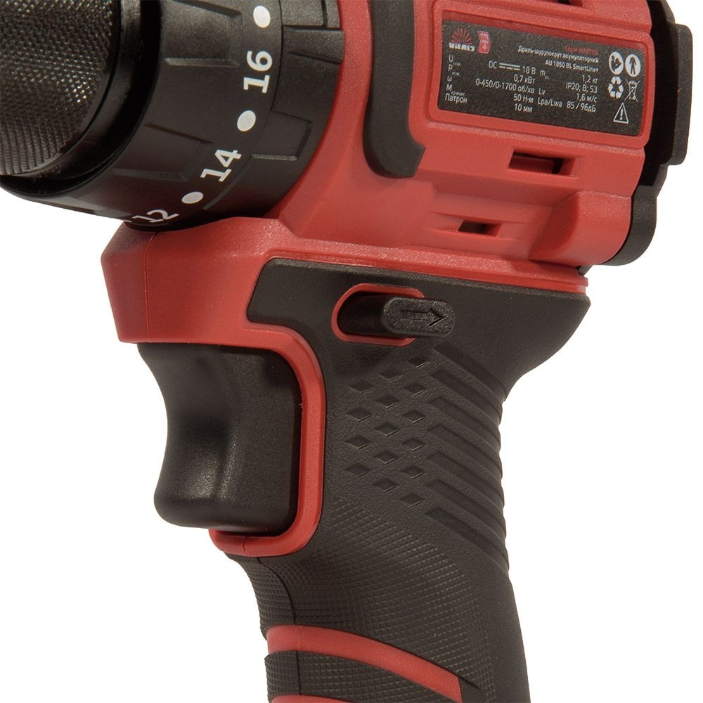 Дриль-шурупокрут акумуляторний Vitals Master AU 1850 BL SmartLine+ 243510