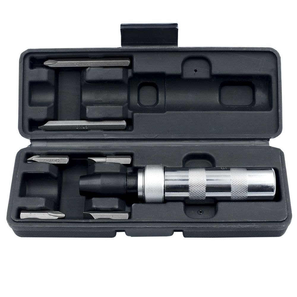 Викрутка ударно-поворотна 8 в 1 з набором біт СТАЛЬ 102719