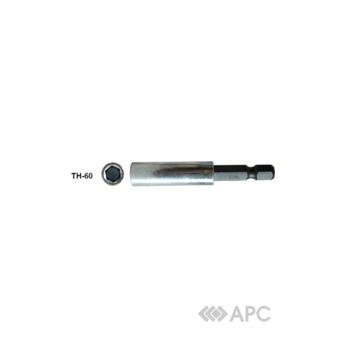 Тримач насадок з магнітом  1/4" 60мм Vago (10) 860-010