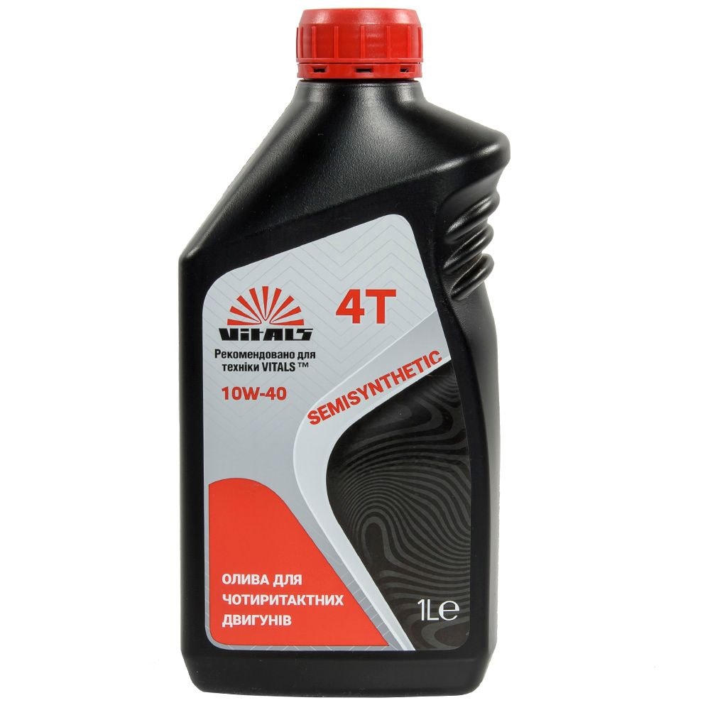 Олива для чотиритактних двигунів Vitals Semisynthetic API SL/CF каністра 1л ПЕ. 51443
