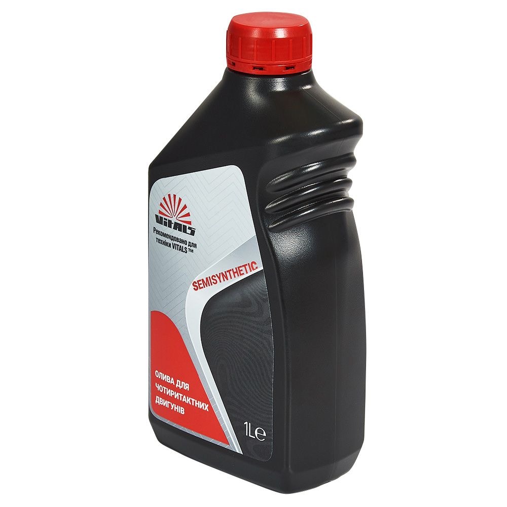 Олива для чотиритактних двигунів Vitals Semisynthetic API SL/CF каністра 1л ПЕ. 51443