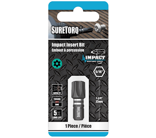 Біти SURETORQ Blister TORX T45x32 (1) 873-57