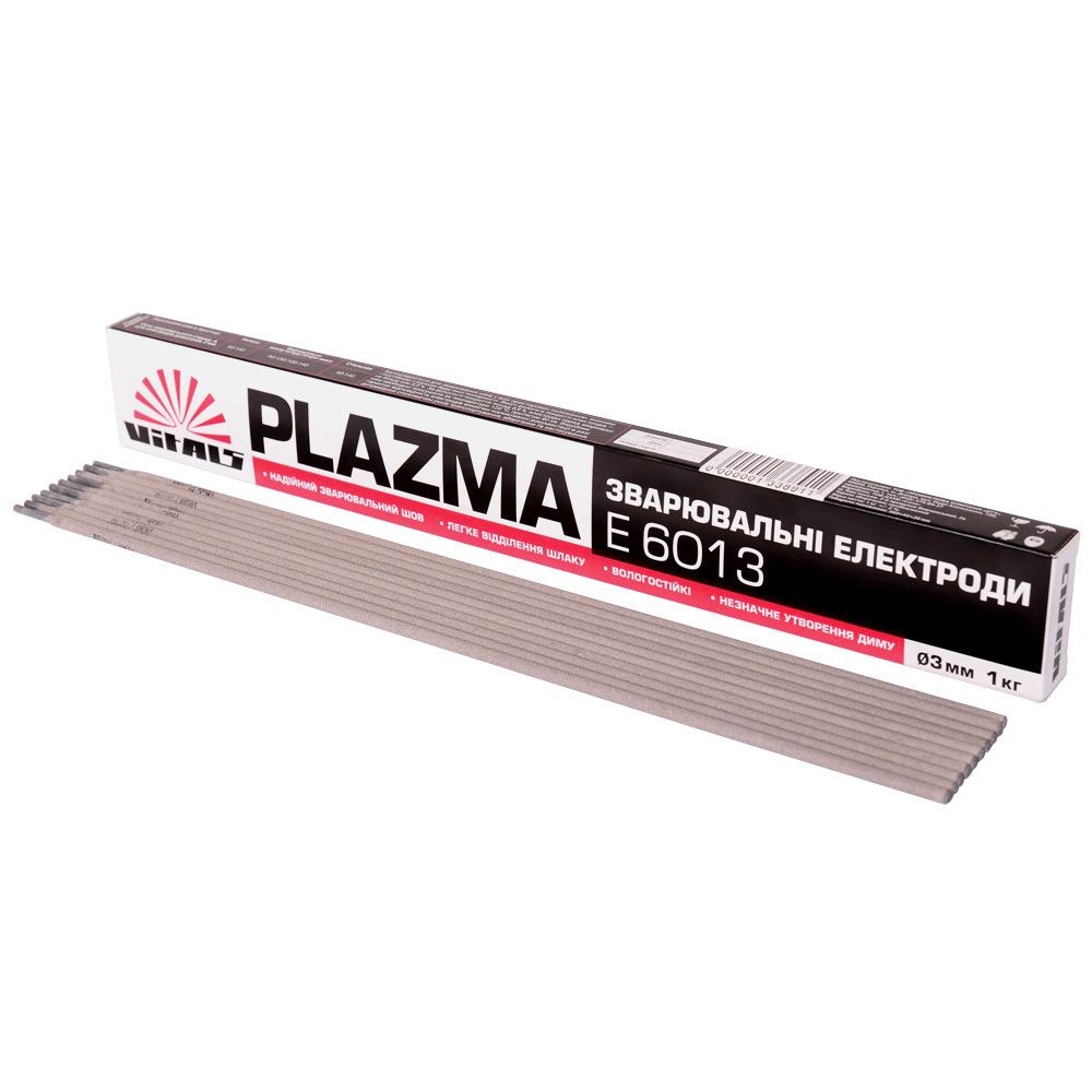 Електрод марка E6013 Vitals Plazma 3мм(уп.1кг) 133891