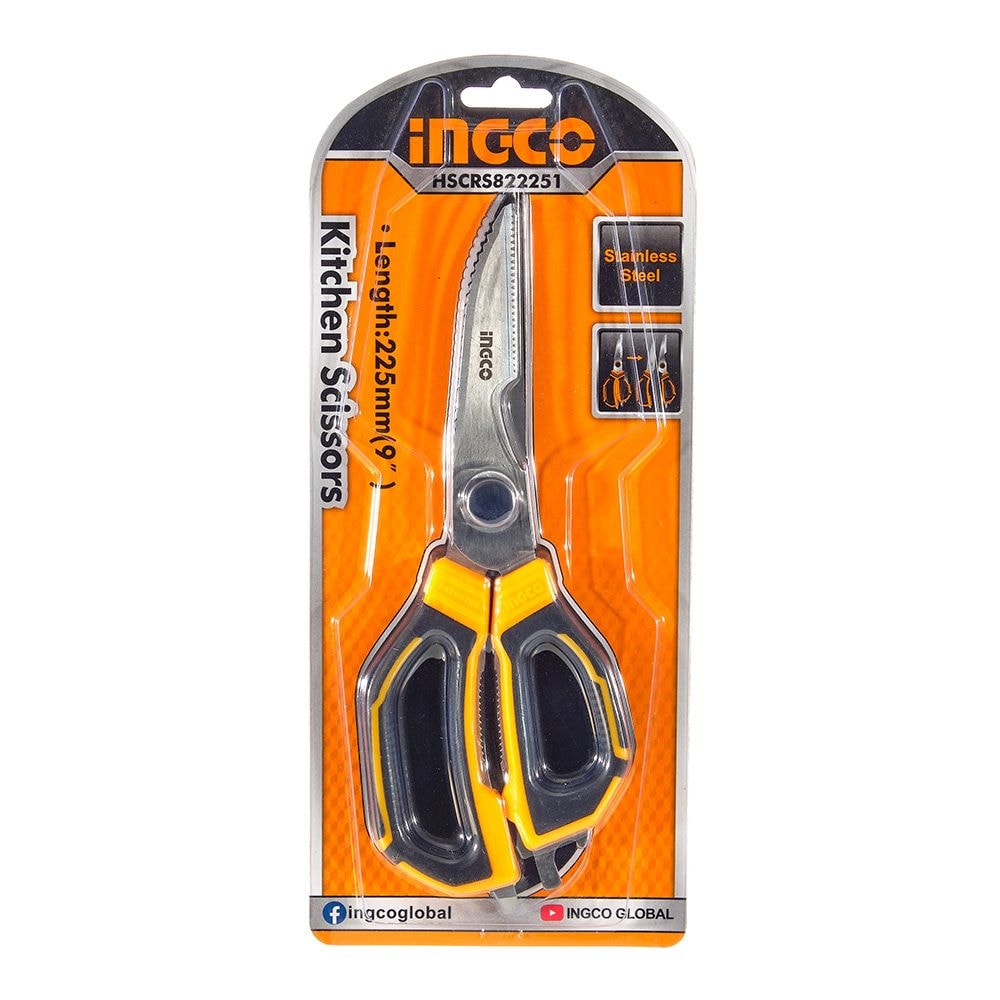 Ножиці універсальні мультифункціональні 225 мм INGCO 999989