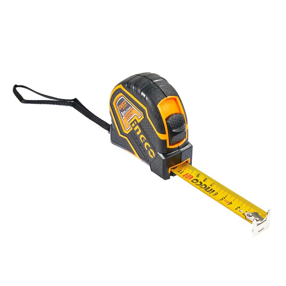 Рулетка 8 м х 25 мм "Profi" INGCO INDUSTRIAL 9980661