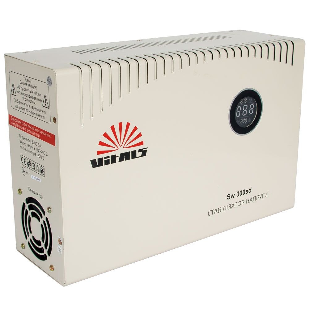 Стабілізатор напруги Vitals Sw 300sd 121636